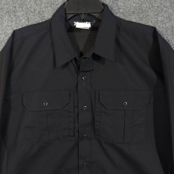 Vertx Phantom LT Shirt Mens XL Navy Long Sleeve Tactical Uniform Button Up New - Picture 1 of 10
